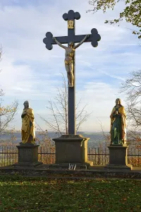 Southern German Landmarks Drucke: Crucifixion group on the Parkstein