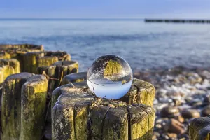 Baltic Sea Coast Drucke: Crystal ball