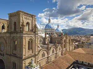 Cuenca Drucke: Cuenca Ecuador Juni 2018 das ist die Kathedrale der unbefleckten Empfängnis.