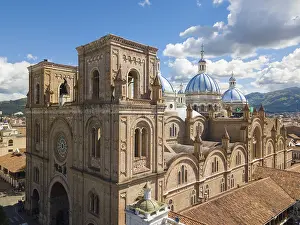 Cuenca Drucke: Cuenca Ecuador Juni 2018 das ist die Kathedrale der Unbefleckten Empfängnis.