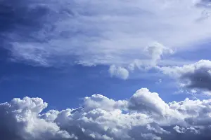Weather Photography Drucke: Cumulus clouds