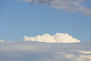 Deserted Landscape Images Drucke: Cumulus Clouds