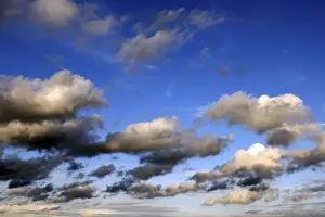 Cumulus Clouds Drucke: Cumulus clouds, rain clouds, storm clouds