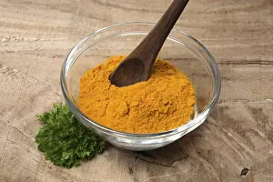 Ground Turmeric Powder Drucke: Curcuma