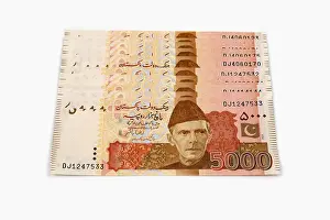 Paper Money Drucke: Currency notes in Pakistani Rupees