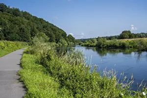 Central Europe Cycle Route Drucke: Cycle path along the Ruhr