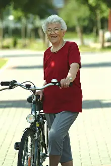 Female Cyclist Drucke: Cyclist