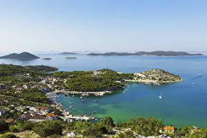 Turquoise Blue Water Drucke: Dalmatian coast