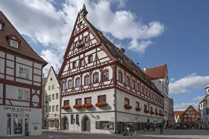 Abandoned Buildings In Bavaria Drucke: Former dance house with bread house