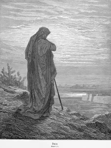 Steel Engraving Illustration Drucke: Daniel, Bible, chapter 1, verse 1