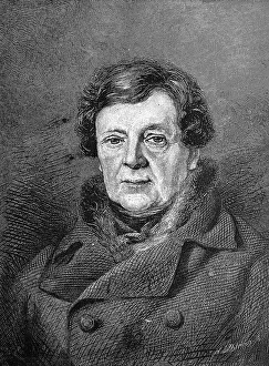 Irish Politician Drucke: Daniel O'Connell, 1775-1847