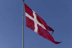 European National Flags Drucke: Danish flag