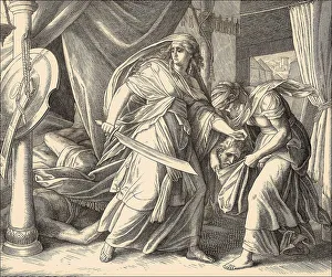 Western Asia Cultural Heritage Drucke: Death of Holofernes, Old Testament