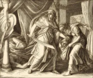 Western Asia Cultural Heritage Drucke: Death of Holofernes, Old Testament