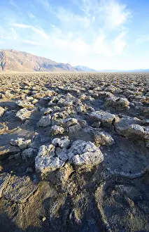 Eroded Landscape Photo Drucke: Death Valley, Valley of Death, Devils Golf Course