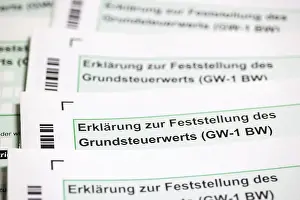 Property Tax Declaration Drucke: Declaration for the determination of the property tax value
