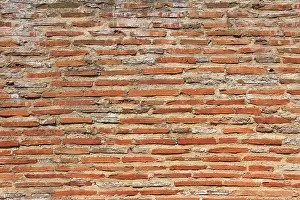 Empty Brick Wall Background Drucke: Decorative brickwork Decorative brickwork
