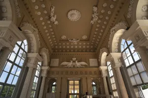 Vienna Austria Tourism Drucke: Decorative interior in the Gloriette