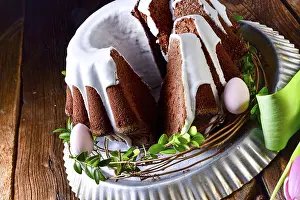 Chocolatey Sweet Dishes Drucke: Delicious chocolate spring cake