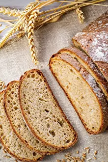 Savory Pastry Recipes Drucke: Delicious mixed rye bread, also known as grey bread