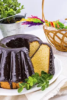 Polish Baked Goods Drucke: Delicious Polish Easter chocolate cake