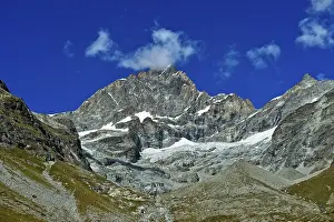 High Mountain Ranges Europe Drucke: Dent Blanche, 4357 meter altitude