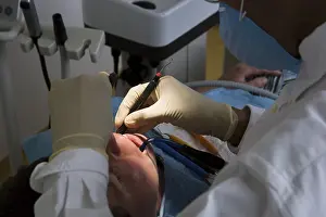Rubber Gloves Drucke: Dentistry
