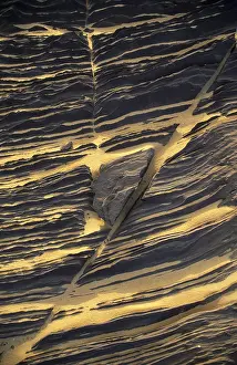 Rock Formation Details Drucke: Desert floor