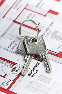House Renovation Plans Drucke: Design and plan for a house with a key