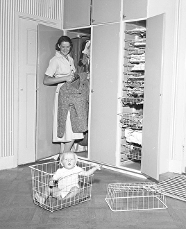 Black And White Interior Photography Drucke: The designers of the Swedish String shelf