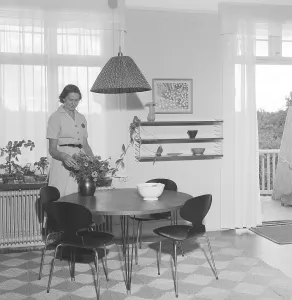 Nordic Interior Design Drucke: The designers of the Swedish String shelf