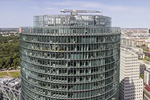 Potsdamer Platz Panorama View Drucke: Deutsche Bahn AG office building