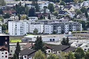 Deserted Apartment Blocks Drucke: Development of apartment blocks