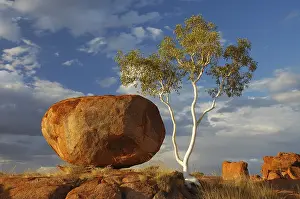 Australian Desert Landscapes Drucke: The Devils Marbles (Karlu Karlu)