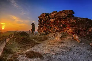 Natural Preserve Conservation Area Drucke: Devil's Wall Thale at sunset
Devil's Wall Thale at sunset