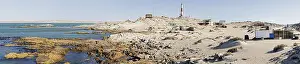 Desert Landscape Photography Africa Drucke: Diaz point, lighthouse, Luderitz