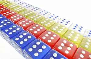 Colorful Dice Drucke: Dice