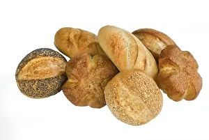 Bread And Cheese Combinations Drucke: Different kinds of bread in different situations
