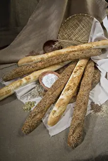 Leafy Vegetable Salad Recipes Drucke: Different kinds of bread and pastry