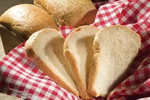 Diverse Bread Types Drucke: Different kinds of bread and pastry