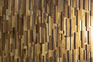 Parquet Flooring Design Drucke: Different wood patterns background