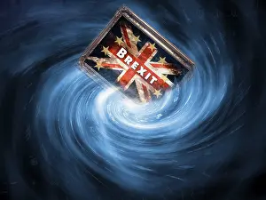 European Union Crisis Drucke: Digital Composing, Brexit in vortex