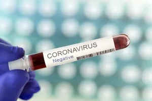 Global Health Crisis Picture Drucke: Digital Composing, Negative result of coronavirus test