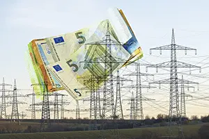Digital Compositing Drucke: Digital Composing, power lines