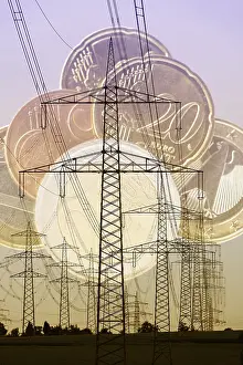Electricity Tariff Prices Drucke: Digital Composing, power lines