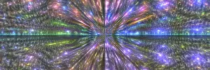 Computer Graphic Image Drucke: A digitally rendered abstract image