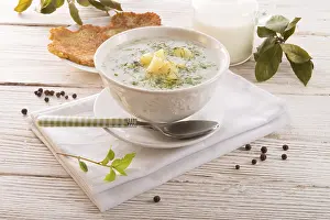 Healthy Lunch Options Europe Drucke: Dill soup