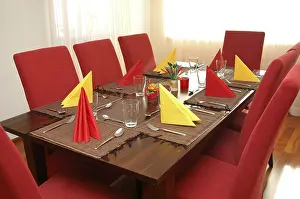 Interior Design Drucke: Dining table