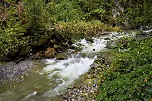 European Wilderness Photography Drucke: Diosaz mountain river in the gorge
