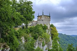 Lichtenstein Castle Germany Drucke: Distant view of Lichtenstein Castle